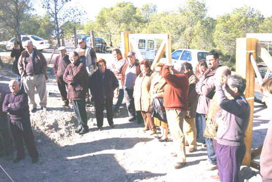 Inaugurado el depósito de agua construido en la pedanía de La Sierra, Foto 2