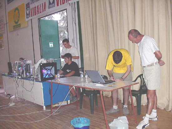 Totana acogi la I Lan Party, celebrada en el Pabelln de Deportes, Foto 1