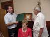 Pascual Zamora Martínez fue homenajeado por la Asociación de Artesanos de Totana