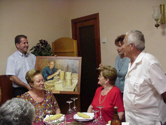 Pascual Zamora Martnez fue homenajeado por la Asociacin de Artesanos de Totana, Foto 1