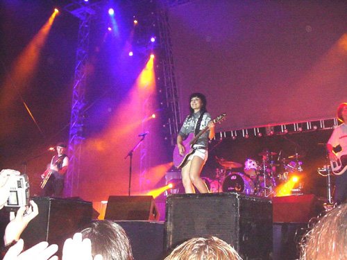 Noche musical en el Juan Cayuela con Amaral y Guerrilla Gorila, Foto 1