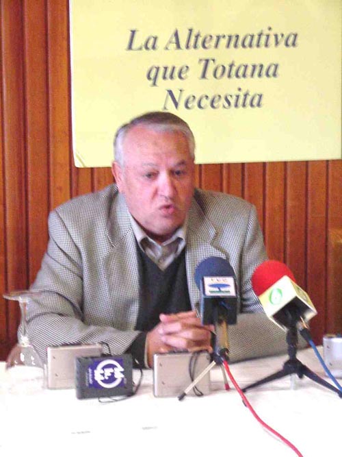 Antonio Prez Frez es elegido candidato a la Alcalda por Alternativa progresista de Totana, Foto 1