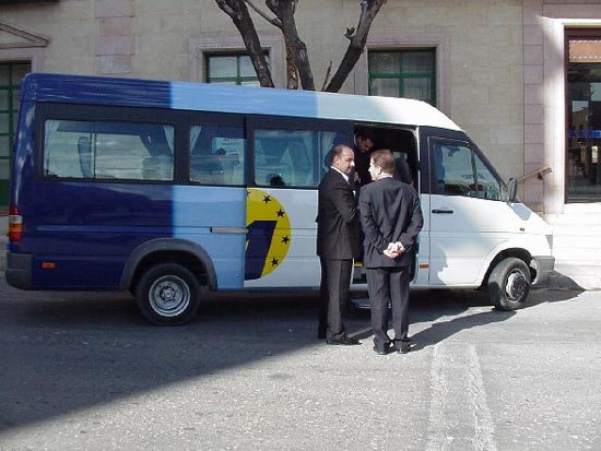 El autobs que realiza el servicio de transporte urbano ser reemplazado por un vehculo de menores dimensiones, Foto 1