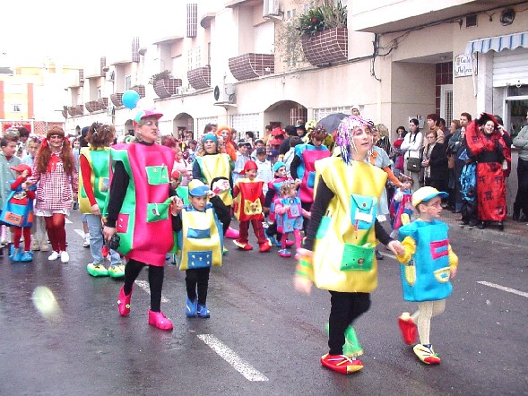 Los ms pequeos pudieron celebrar su desfile de Carnaval finalmente el martes 24 de febrero, Foto 6