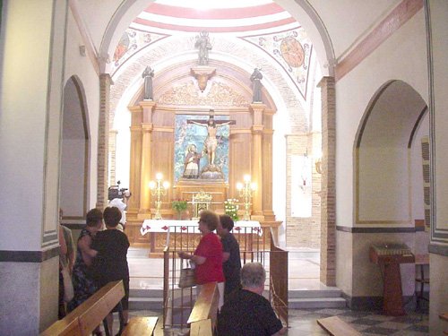 Bendecida la capilla del Santsimo del Conventom de las Tres Avemaras, tras su restauracin, Foto 1