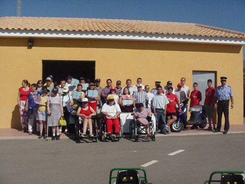 Clausura de las II Jornadas de Educación Vial para personas con disminución psíquica, Foto 2