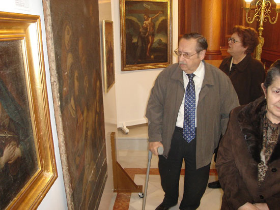 La Parroquia de las Tres Avemaras acoge una exposicin titulada Pintura religiosa en Totana I, Foto 2