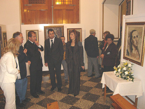 La Parroquia de las Tres Avemaras acoge una exposicin titulada Pintura religiosa en Totana I, Foto 6