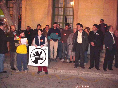 Se suceden los actos de protesta en contra de la guerra, Foto 2
