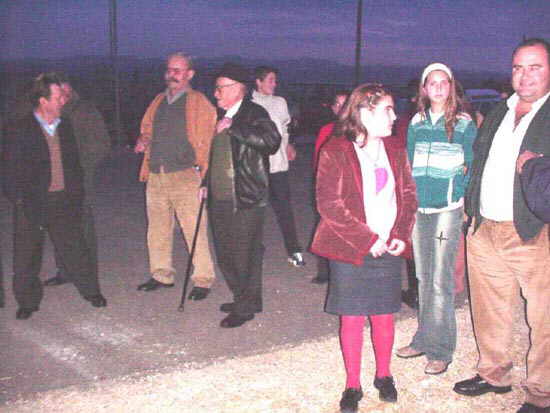 Se inaugura la nueva iluminación instalada en Lébor, Foto 1