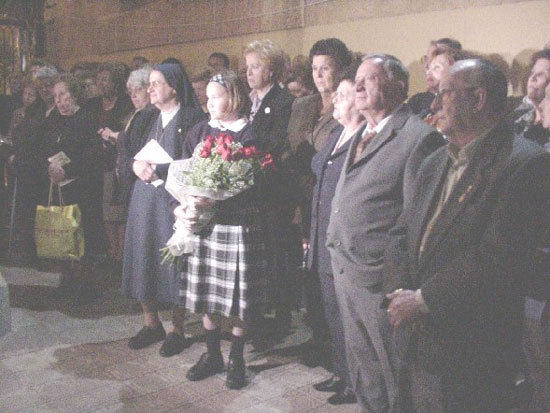 Homenaje a ttulo pstumo de la comunidad educativa de La Milagrosa y la Ciudad de Totana a Sor Josefa Prez, Foto 1