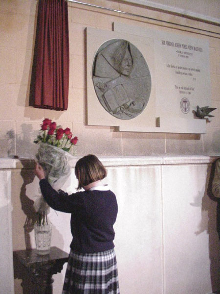 Homenaje a ttulo pstumo de la comunidad educativa de La Milagrosa y la Ciudad de Totana a Sor Josefa Prez, Foto 2