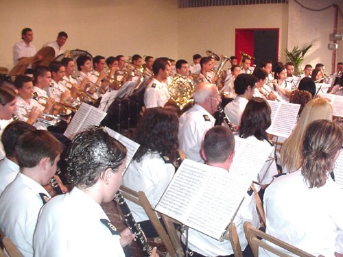 Tres agrupaciones musicales se dieron cita en el Festival de Bandas de Música celebrado en Totana, Foto 1