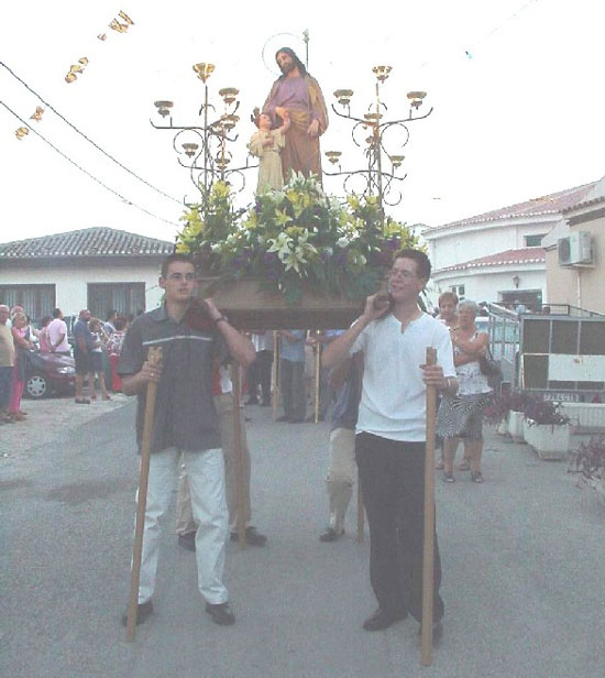 El buen ambiente reinó en los festejos en honor a la Virgen del Carmen en Las Lomas de la Cruz del Paretón, Foto 3