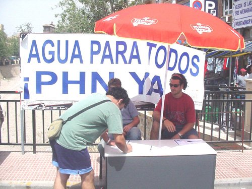 Ms de 2.100 personas apoyan en Totana con sus firmas el PHN, Foto 1