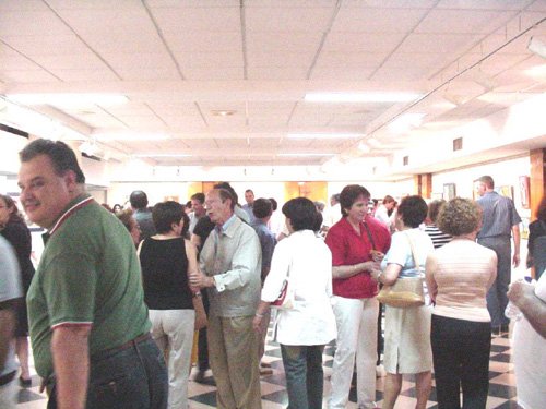 Los alumnos de pintura de la Universidad Popular exponen durante estos días sus trabajos, Foto 2