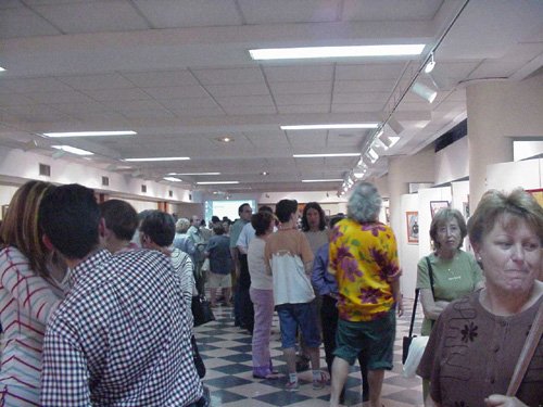 Los alumnos de pintura de la Universidad Popular exponen durante estos días sus trabajos, Foto 3
