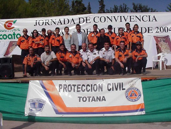 La Santa de Totana acogi un encuentro regional de voluntarios de Proteccin Civil, Foto 1