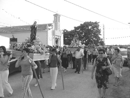 La pedana de Raiguero Alto vivi con intensidad las fiestas en honor a Santo Domingo de Guzmn, Foto 3