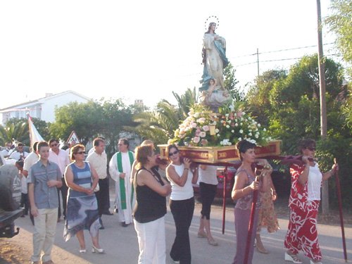 Los vecinos de Raiguero Bajo celebraron las fiestas en honor a Santiago Apstol y Santa Ana, Foto 3
