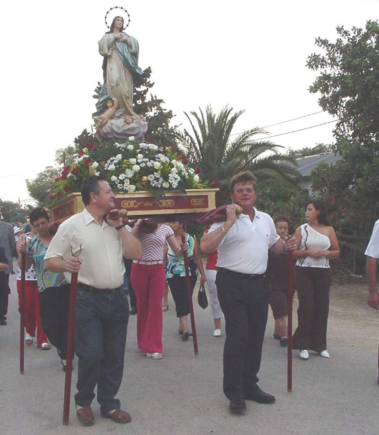 Las fiestas de la pedana de Raiguero Bajo congregaron a un buen nmero de personas, Foto 1