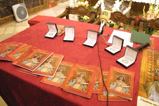 La Fundacin La Santa  y el Ayuntamiento presentaron la moneda conmemorativa del Ao Jubilar, Foto 1