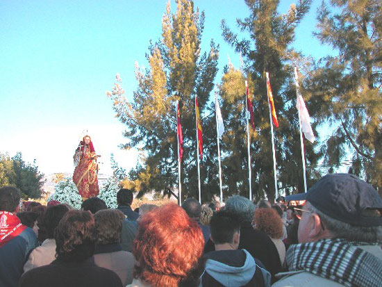 Santa Eulalia de M�rida regres� a su ermita acompa�ada por alrededor de 8.000 romeros, Foto 3