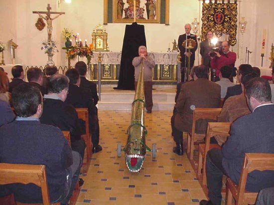 La ermita de San Jos acogi la presentacin del cartel de la Semana Santa de este ao, Foto 2