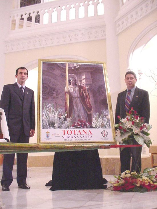 Una imagen de San Juan Evangelista ilustra este ao el cartel de la Semana Santa de Totana, Foto 1