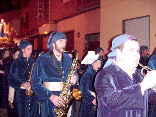 Cinco pasos tomaron parte en la procesin de Martes Santo , Foto 1