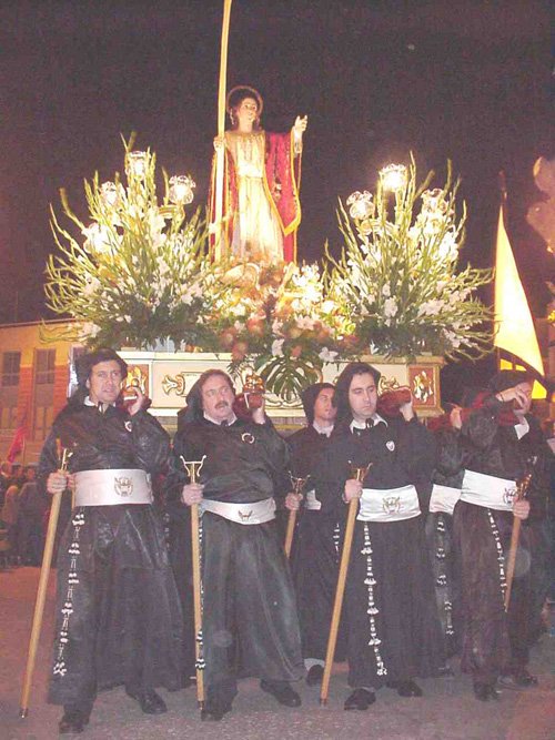 Cinco pasos tomaron parte en la procesin de Martes Santo , Foto 7