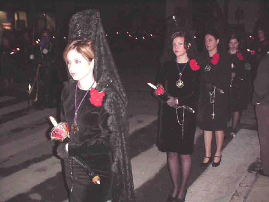 La solemnidad y el silencio presidieron la procesión de Miércoles Santo, Foto 3