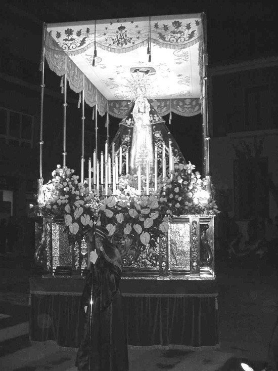 La solemnidad y el silencio presidieron la procesión de Miércoles Santo, Foto 4