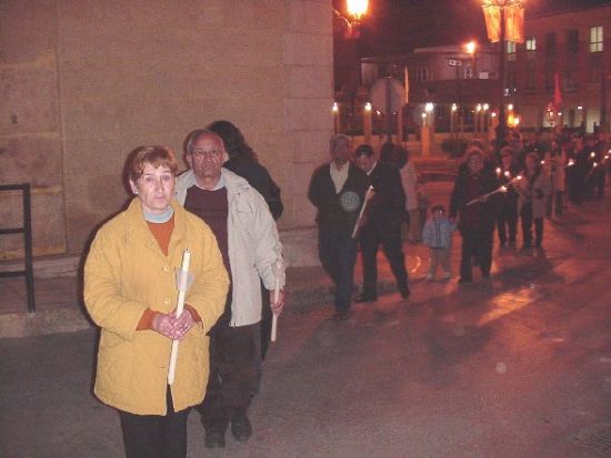 Numerosos vecinos tomaron parte en el Va Crucis de Hermandades y Cofradas organizado por el Cabildo, Foto 2