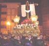 El duelo presidió la procesión del Santo Entierro el Viernes Santo